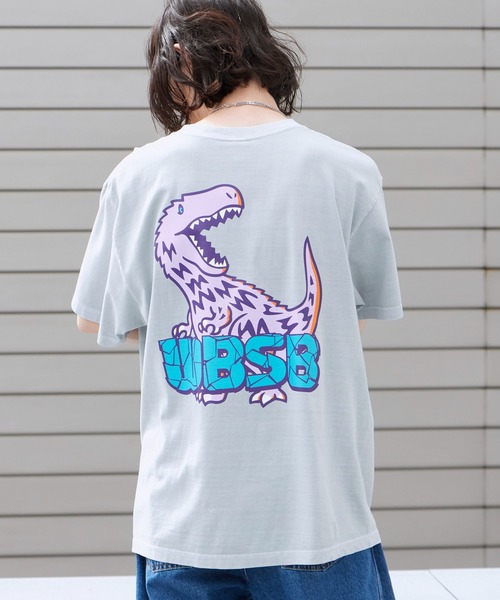 WBSB(ダブルビーエスビー)の「WBSB/ダブルビーエスビー Dinosaur S/S TEE 半袖Tシャツ クルーネック メンズ 秋 秋服 2026年秋冬(Tシャツ/カットソー・メンズ・ブラック/グレー/ホワイト・XL/M/L)」の21枚目の写真