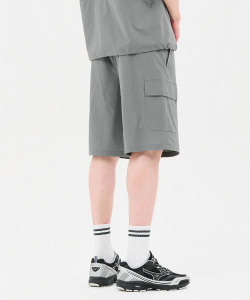 CHASECULT（チェイスカルト）の「共用クールストレッチポケットショートパンツ-FCRU2525E0V（その他パンツ・メンズ・カーキ・67/70/76/82/86/92）」の3枚目の写真