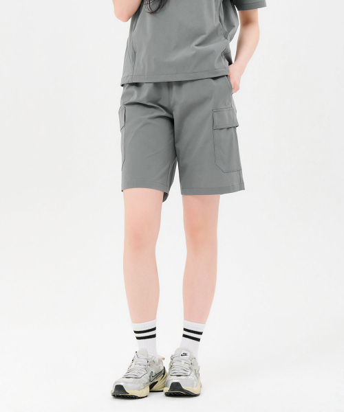 CHASECULT（チェイスカルト）の「共用クールストレッチポケットショートパンツ-FCRU2525E0V（その他パンツ・メンズ・カーキ・67/70/76/82/86/92）」の4枚目の写真