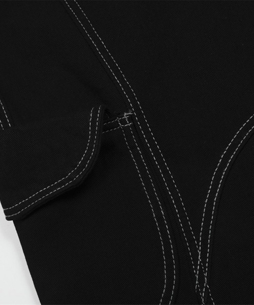 HOOK(フック)の「HOOK チェーンキーホルダー付き カーゴハーフパンツ (SS)(カーゴパンツ・メンズ・ブラック/ワイン・XL/M/L)」の11枚目の写真