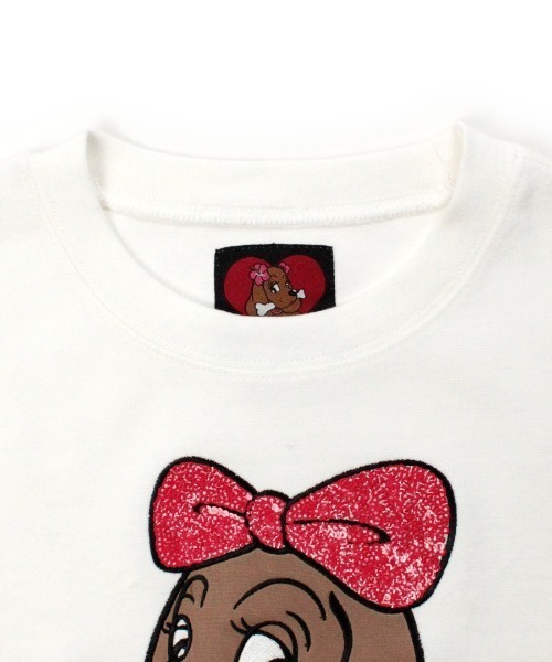 GALFY(ガルフィー)の「【GALFY】キラピカラブリィTEE / 【ガルフィー】キラピカラロゴ半袖Tシャツ(Tシャツ/カットソー・レディース・ピンク/ブラック/ホワイト・M/S)」の22枚目の写真