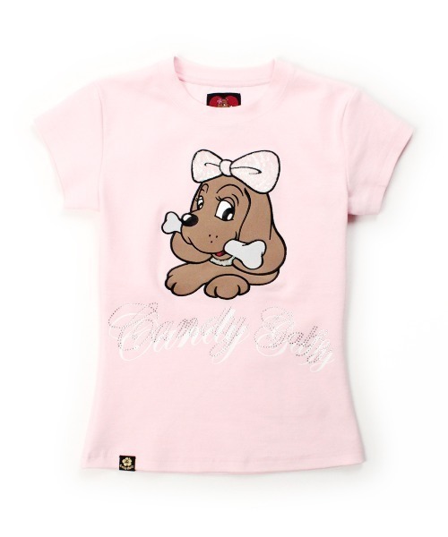 GALFY(ガルフィー)の「【GALFY】キラピカラブリィTEE / 【ガルフィー】キラピカラロゴ半袖Tシャツ(Tシャツ/カットソー・レディース・ピンク/ブラック/ホワイト・M/S)」の13枚目の写真
