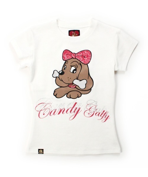 GALFY(ガルフィー)の「【GALFY】キラピカラブリィTEE / 【ガルフィー】キラピカラロゴ半袖Tシャツ(Tシャツ/カットソー・レディース・ピンク/ブラック/ホワイト・M/S)」の20枚目の写真