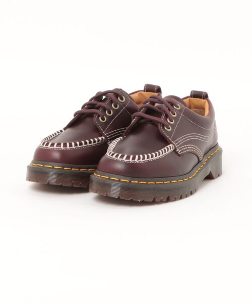 Dr. Martens(ドクターマーチン)の「【Dr.Martens】ドクターマーチン LOWELL(ローウェル)4ホールシューズ(ドレスシューズ・レディース・チェリーレッド/ブラック・5inch/6inch)」の2枚目の写真