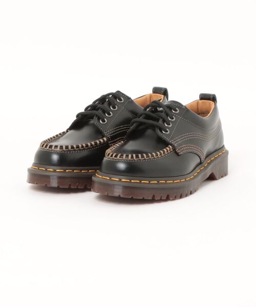 Dr. Martens(ドクターマーチン)の「【Dr.Martens】ドクターマーチン LOWELL(ローウェル)4ホールシューズ(ドレスシューズ・レディース・チェリーレッド/ブラック・5inch/6inch)」の1枚目の写真