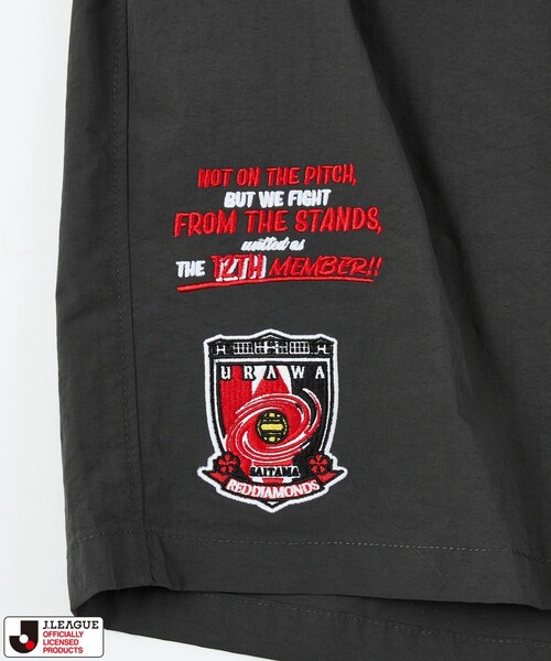 J.LEAGUE×FREAK'S STORE 別注 SUPPORTERS NYLON SHORTS 【浦和レッズ
