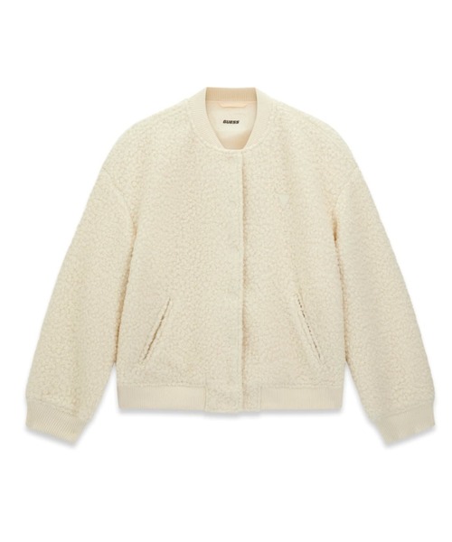 AZHA Sherpa Bomber ブルゾン ボアジャケット アウター | GUESS(ゲス