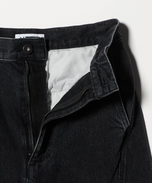 H BEAUTY&YOUTH UNITED ARROWS(エイチビューティーアンドユースユナイテッドアローズ)の「<H>13oz デニム バレルパンツ(デニムパンツ・レディース・ダークグレー/ホワイト・M/S)」の22枚目の写真