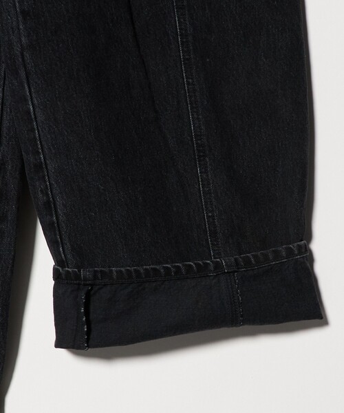 H BEAUTY&YOUTH UNITED ARROWS(エイチビューティーアンドユースユナイテッドアローズ)の「<H>13oz デニム バレルパンツ(デニムパンツ・レディース・ダークグレー/ホワイト・M/S)」の20枚目の写真