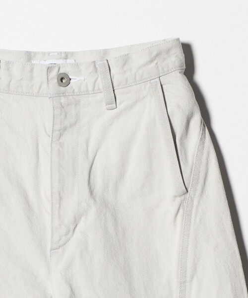 H BEAUTY&YOUTH UNITED ARROWS(エイチビューティーアンドユースユナイテッドアローズ)の「<H>13oz デニム バレルパンツ(デニムパンツ・レディース・ダークグレー/ホワイト・M/S)」の16枚目の写真