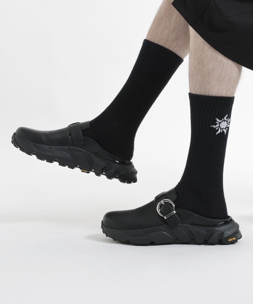HARE(ハレ)の「Vibramミュールスニーカー(HARE)(サンダル・メンズ・ブラック・MEDIUM/LARGE)」の2枚目の写真