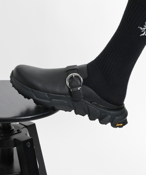 HARE(ハレ)の「Vibramミュールスニーカー(HARE)(サンダル・メンズ・ブラック・MEDIUM/LARGE)」の3枚目の写真