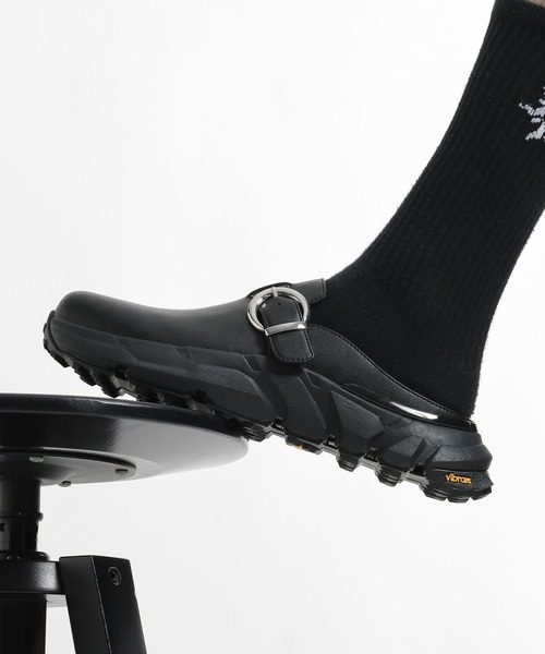HARE(ハレ)の「Vibramミュールスニーカー(HARE)(サンダル・メンズ・ブラック・MEDIUM/LARGE)」の4枚目の写真