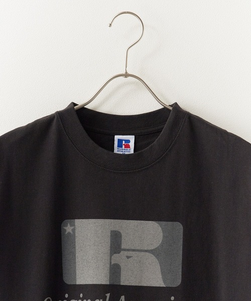 Russell Athletic(ラッセルアスレティック)の「RUSSELL ATHLETIC / ラッセルアスレティック Campus Jersey Standard Print T キャンパス ジャージー スタンダード プリント Tシャツ 半袖 メンズ レディース 秋 秋服 2026年秋冬(Tシャツ/カットソー・メンズ・ホワイト/ブラック・M/L/XL)」の10枚目の写真