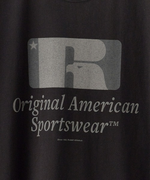 Russell Athletic(ラッセルアスレティック)の「RUSSELL ATHLETIC / ラッセルアスレティック Campus Jersey Standard Print T キャンパス ジャージー スタンダード プリント Tシャツ 半袖 メンズ レディース 秋 秋服 2026年秋冬(Tシャツ/カットソー・メンズ・ホワイト/ブラック・M/L/XL)」の8枚目の写真