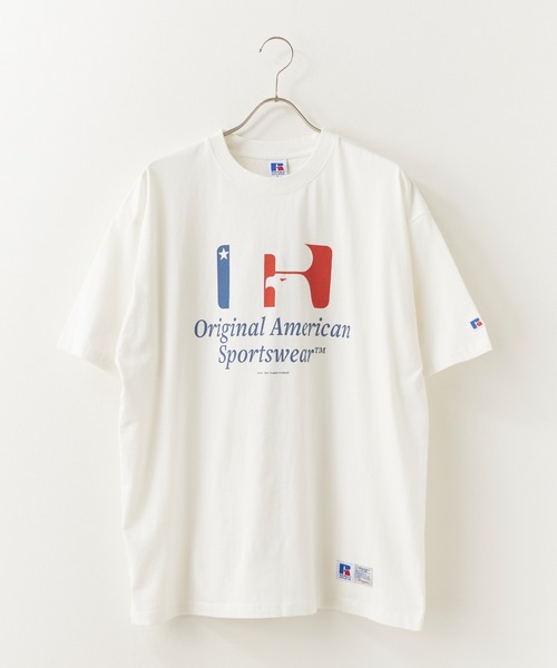 Russell Athletic(ラッセルアスレティック)の「RUSSELL ATHLETIC / ラッセルアスレティック Campus Jersey Standard Print T キャンパス ジャージー スタンダード プリント Tシャツ 半袖 メンズ レディース 秋 秋服 2026年秋冬(Tシャツ/カットソー・メンズ・ホワイト/ブラック・M/L/XL)」の12枚目の写真