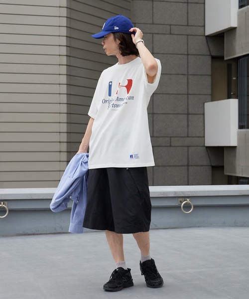 Russell Athletic(ラッセルアスレティック)の「RUSSELL ATHLETIC / ラッセルアスレティック Campus Jersey Standard Print T キャンパス ジャージー スタンダード プリント Tシャツ 半袖 メンズ レディース 秋 秋服 2026年秋冬(Tシャツ/カットソー・メンズ・ホワイト/ブラック・M/L/XL)」の18枚目の写真