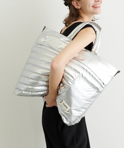 CIAOPANIC TYPY(チャオパニックティピー)の「:【TYNNE.】2WAYキルティングトートバッグ(ショルダーバッグ・レディース・ブラック系その他/シルバー/イエロー/カーキ/ブラック/ブラウン・ONE SIZE)」の6枚目の写真
