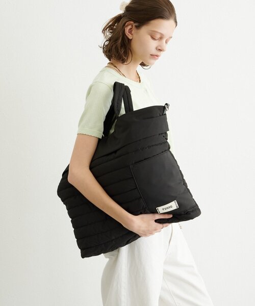 CIAOPANIC TYPY(チャオパニックティピー)の「:【TYNNE.】2WAYキルティングトートバッグ(ショルダーバッグ・レディース・ブラック系その他/シルバー/イエロー/カーキ/ブラック/ブラウン・ONE SIZE)」の8枚目の写真