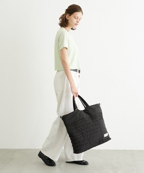 CIAOPANIC TYPY(チャオパニックティピー)の「:【TYNNE.】2WAYキルティングトートバッグ(ショルダーバッグ・レディース・ブラック系その他/シルバー/イエロー/カーキ/ブラック/ブラウン・ONE SIZE)」の12枚目の写真