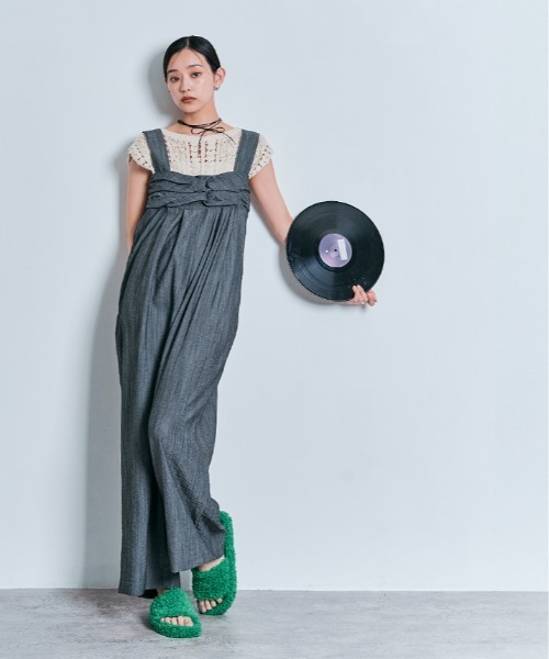 W:Huku(フーク)の「キーネック クロシェ ニット トップス(ニット/セーター・レディース・オフホワイト/アイボリー・FREE)」の16枚目の写真