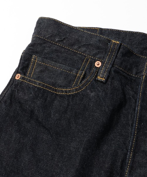 HOUSTON(ヒューストン)の「【HOUSTON/ヒューストン】WW2 SELVEDGE DENIM PANTS/セルビッヂデニムパンツ 大戦モデル(デニムパンツ・メンズ・インディゴブルー・30inch/32inch/34inch/36inch)」の6枚目の写真
