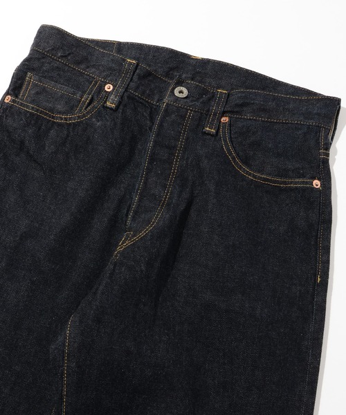 HOUSTON(ヒューストン)の「【HOUSTON/ヒューストン】WW2 SELVEDGE DENIM PANTS/セルビッヂデニムパンツ 大戦モデル(デニムパンツ・メンズ・インディゴブルー・30inch/32inch/34inch/36inch)」の3枚目の写真