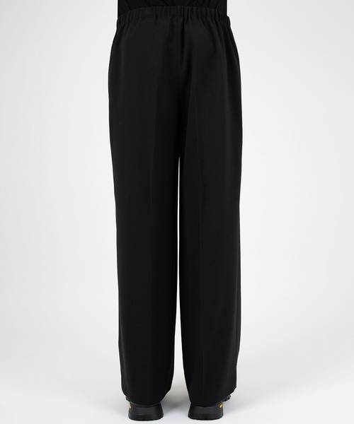 LAD MUSICIAN(ラッドミュージシャン)の「DRY CLOTH WIDE STRAIGHT PANTS(その他パンツ・メンズ・ブラック・44/42/46)」の4枚目の写真
