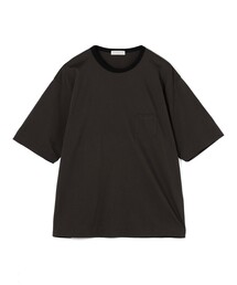 コットンシルク高密度天竺 リンガーTシャツ