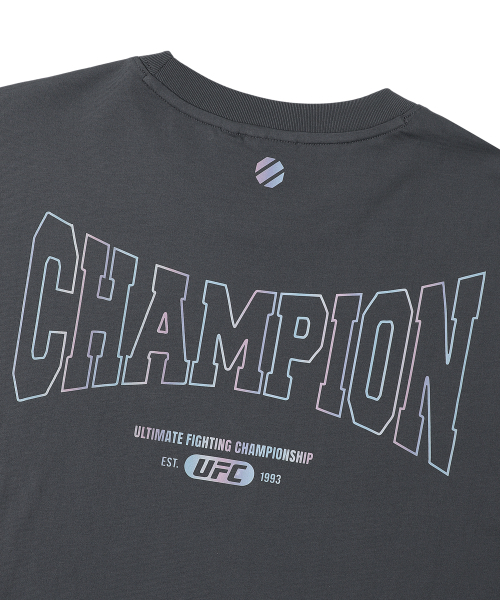 UFC SPORT(ユーエフシー スポーツ)の「UFCチャンピオンメガフィット半袖TシャツチャコールU2SSX2114CH(Tシャツ/カットソー・メンズ・その他・MEDIUM/LARGE/X-LARGE/2XL)」の11枚目の写真