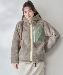 KRIFF MAYER Lady's Collection（クリフメイヤーレディースコレクション）の「シャギーボアフードジャケット（その他アウター）」