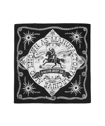 AAKAM（アーカム）の「Western Signature Bandana (Black)（バンダナ/スカーフ）」