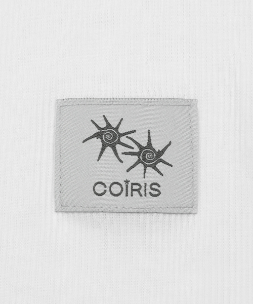 COIRIS(コイリス)の「アリナボタン クロップクルミ 半袖Tシャツ (4カラー)(Tシャツ/カットソー・レディース・ホワイト/チャコールグレー/ブラック/ベージュ・FREE)」の19枚目の写真