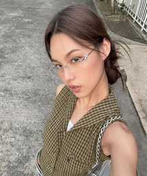 2CUBE（トゥキューブ）の「90354 (Silver-eyewear)（メガネ）」