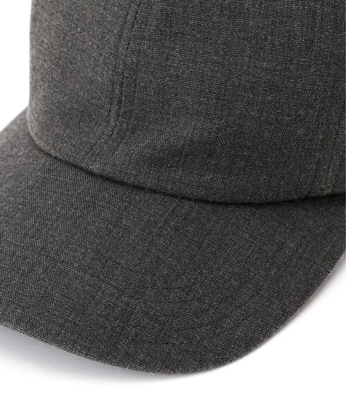 KIJIMA TAKAYUKI(キジマ タカユキ)の「YLEVE / KIJIMA TAKAYUKI VINTAGE PIGMENTDYE WOOL CAP(キャップ・レディース・グレー/ベージュ・1/2)」の4枚目の写真