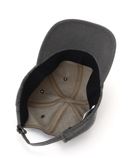 KIJIMA TAKAYUKI(キジマ タカユキ)の「YLEVE / KIJIMA TAKAYUKI VINTAGE PIGMENTDYE WOOL CAP(キャップ・レディース・グレー/ベージュ・1/2)」の6枚目の写真