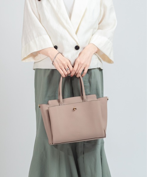 LORISTELLA(ロリステッラ)の「【LORISTELLA/ロリステッラ】2WAY レザーハンドバッグ イタリア製 ELLIE(ショルダーバッグ・レディース・ベージュ系その他/ブラック・FREE)」の13枚目の写真