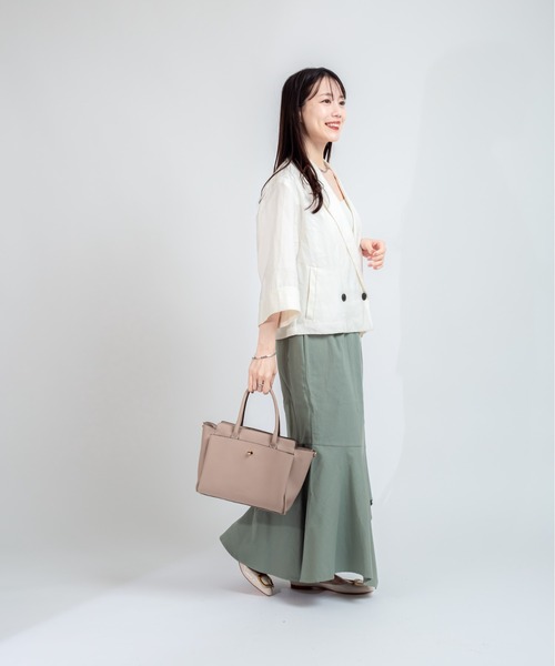 LORISTELLA(ロリステッラ)の「【LORISTELLA/ロリステッラ】2WAY レザーハンドバッグ イタリア製 ELLIE(ショルダーバッグ・レディース・ベージュ系その他/ブラック・FREE)」の15枚目の写真