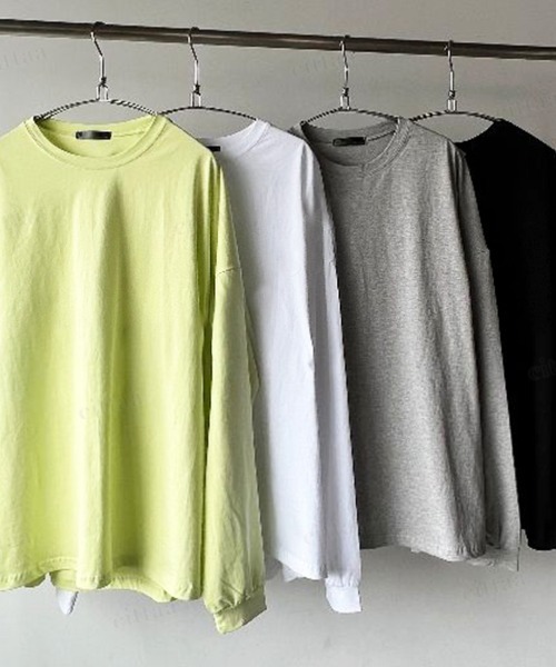 Dalfwin(ダールフィン)の「韓国ファッション バックレイヤードデザイン背中開き長袖Tシャツ(Tシャツ/カットソー・レディース・ホワイト・FREE)」の4枚目の写真