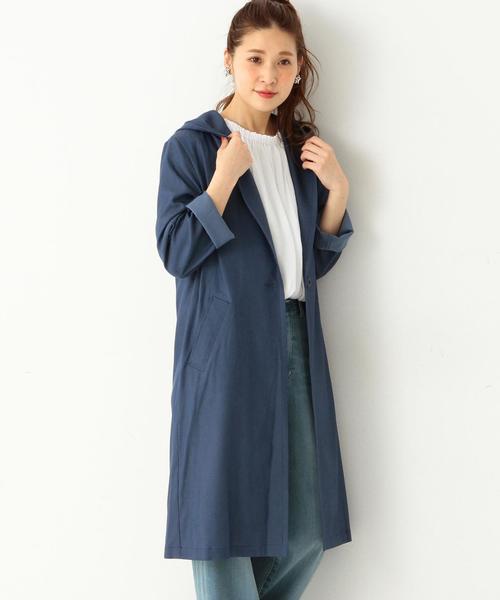 Another Edition（アナザーエディション）の「1Bガウンコート/ AEBC 1B GOWN CT◆（その他アウター・レディース・ベージュ/オリーブ/ネイビー・SMALL/MEDIUM）」の3枚目の写真