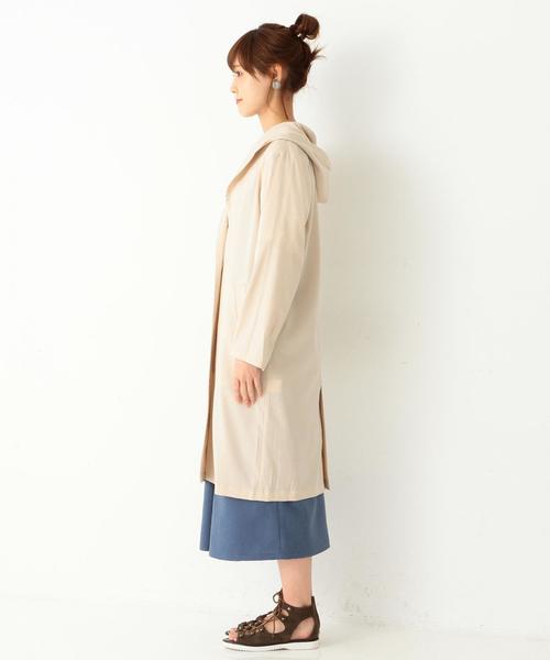 Another Edition（アナザーエディション）の「1Bガウンコート/ AEBC 1B GOWN CT◆（その他アウター・レディース・ベージュ/オリーブ/ネイビー・SMALL/MEDIUM）」の12枚目の写真