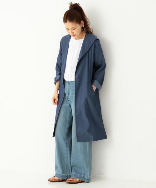 Another Edition（アナザーエディション）の「1Bガウンコート/ AEBC 1B GOWN CT◆（その他アウター・レディース・ベージュ/オリーブ/ネイビー・SMALL/MEDIUM）」の10枚目の写真