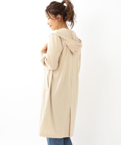 Another Edition（アナザーエディション）の「1Bガウンコート/ AEBC 1B GOWN CT◆（その他アウター・レディース・ベージュ/オリーブ/ネイビー・SMALL/MEDIUM）」の18枚目の写真