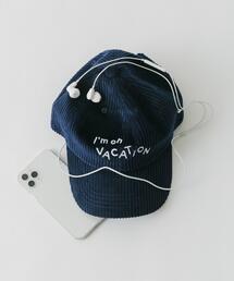 コーデュロイ」に該当するキャップ（ブルー・ネイビー/青色系