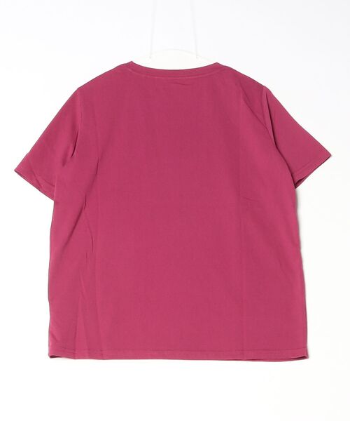 FUNALIVE(ファンアライブ)の「je crois soi プリント カットソー 半袖(Tシャツ/カットソー・レディース・ワイン/ブラック/オレンジ/ネイビー・FREE)」の16枚目の写真