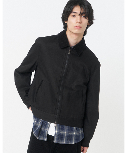 MISEKISEOUL MEN(ミセキソウルメンズ)の「Side strap work jacket BLACK(ブルゾン・メンズ・その他・2/3)」の1枚目の写真