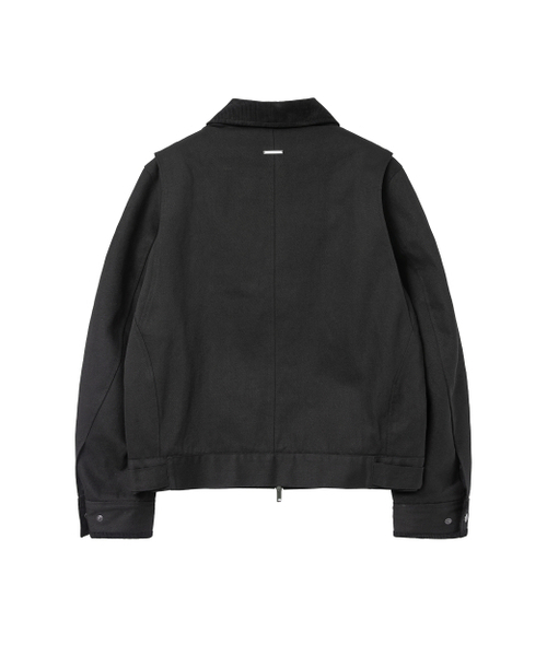 MISEKISEOUL MEN(ミセキソウルメンズ)の「Side strap work jacket BLACK(ブルゾン・メンズ・その他・2/3)」の3枚目の写真
