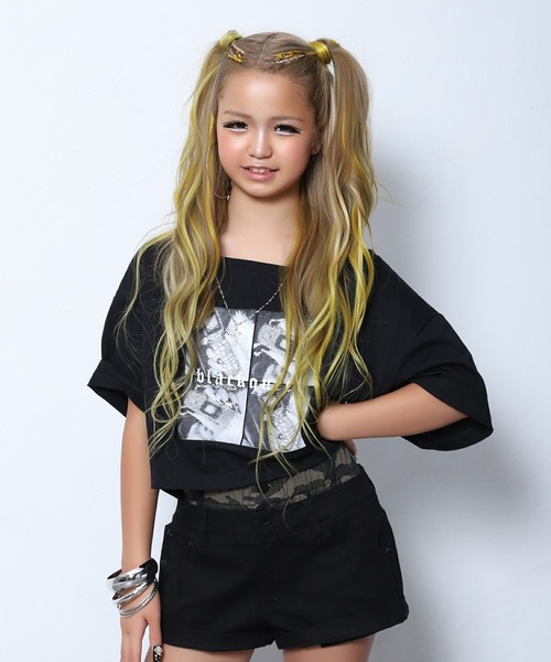 BLACKQUEEN(ブラッククイーン)の「【BLACKQUEEN】フォトプリントミニTEE(Tシャツ/カットソー・レディース・ブラック・M)」の1枚目の写真