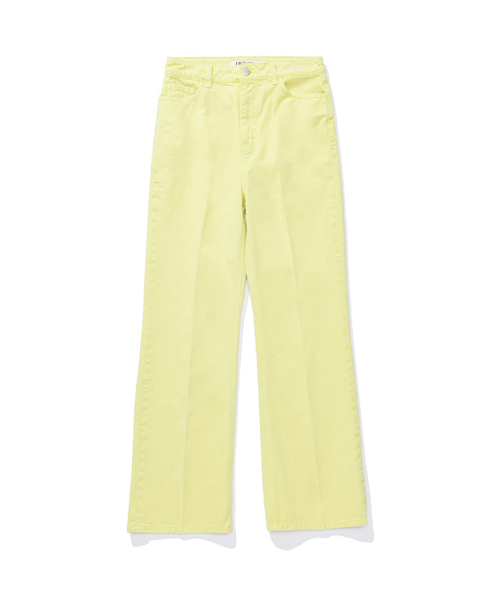 LOTSYOU(ロッツユー)の「Friends Boots Cut Light Yellow Pants(その他パンツ・レディース・その他・MEDIUM/SMALL)」の2枚目の写真