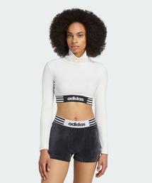 ウィンターライズド 長袖クロップTシャツ / ロンT / アディダスオリジナルス adidas Originals